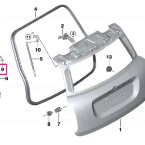 Fuseu de montare antrenare sus dreapta SCA - BMW - Mini Disponibil imediat
