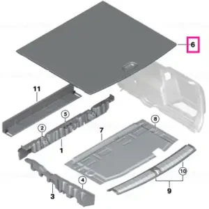 Trunk floor - BMW Mai ieftin
