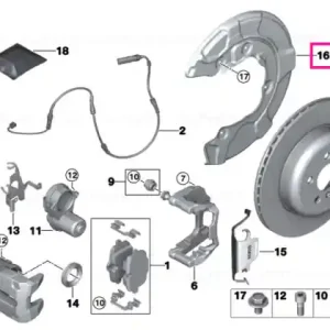 Bestseller Protection plate left - BMW