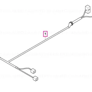 Wiring harness, engine, injector module - BMW Livrare gratuită
