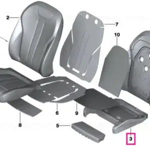 Transport gratuit Foam section, comfort seat - BMW