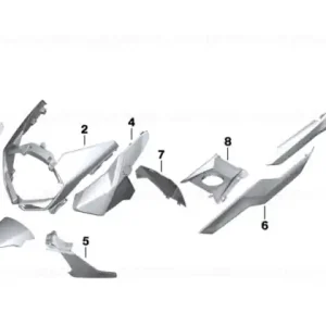 Capac roată față ROHTEIL / BLANK - BMW Motorrad Expediere rapidă