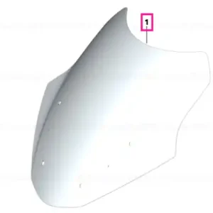 Preț redus Windshield, comfort L=708MM - BMW Motorrad