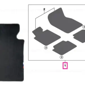 Reduceri Covorase podea M Performance LHD - BMW