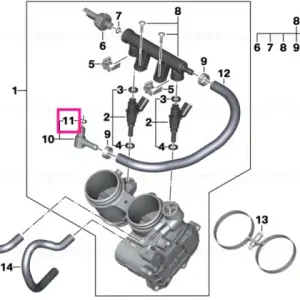 Disponibil imediat O-ring - BMW Motorrad
