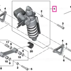 Ofertă Arc suspensie spate - BMW Motorrad