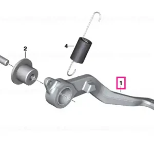 Brake pedal - BMW Motorrad Livrare expres