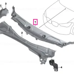 Capac panou capotă parte 1 LL - BMW Ieftin