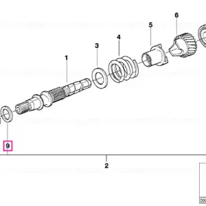 Spacer 42X52X0,45 - BMW Motorrad Promoție