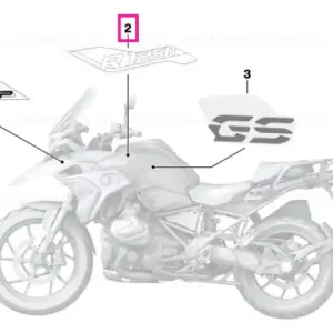 Reducere extra Lettering, left - BMW Motorrad