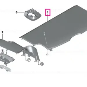 Cel mai bun preț Rear window shelf - BMW - Mini