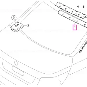 Antenna amplifier, Diversity 434MHZ - BMW Cel mai bun preț
