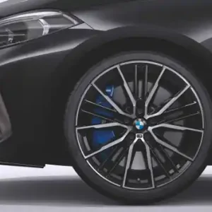 Cumpără online Janta aliaj usor - M Performance Double Spoke 552M - Bicolor Negru (Jet Black Sol. Paint/Bright Turned) - 8Jx19 ET:54 - BMW Seria 1 F40, Seria 2 F44
