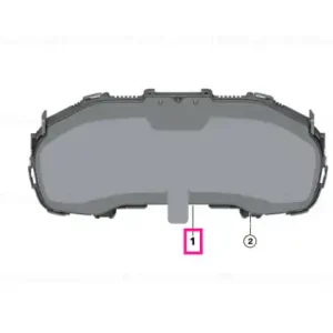 Discount Instrument cluster, high 12,3" - BMW
