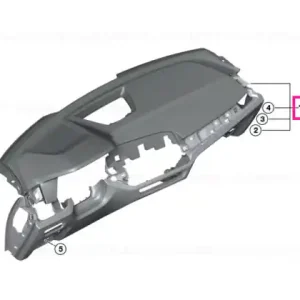 Cel mai bun preț Instrument panel Sensatec SCHWARZ/SCHWARZ - BMW
