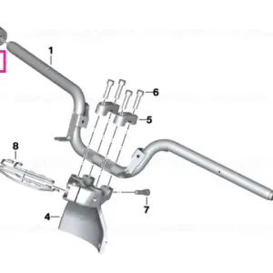 Handlebar vibration absorber - BMW Motorrad Transport gratuit