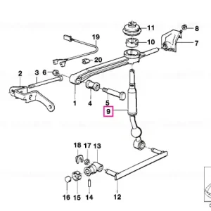 Shift lever REINFORCED - BMW Cel mai vândut