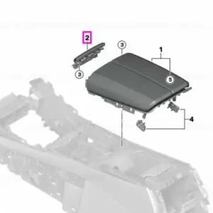 Cel mai bun preț Element actionare compartiment cotiera - BMW X5 G05 F95 M, X6 G06 F96 M, X7 G07, XM G09