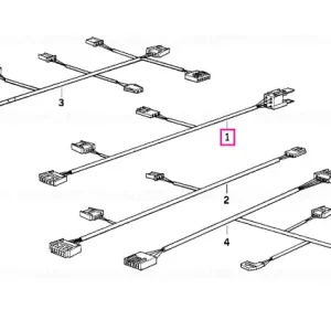 Wiring set steering column mechanism - BMW Transport gratuit