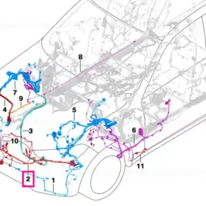 Wiring harness, front end - BMW Discount