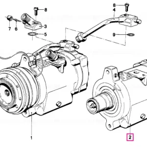 Ultima șansă RP air conditioning compressor - BMW