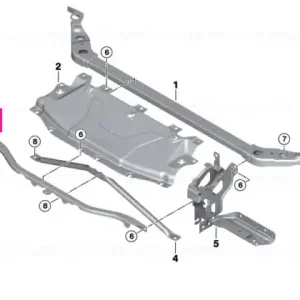 Connection, upper front - BMW Expediere rapidă