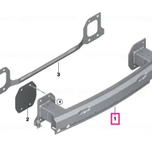 Carrier, bumper rear - BMW Cel mai vândut