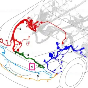 Wiring harness, front end - BMW Discount