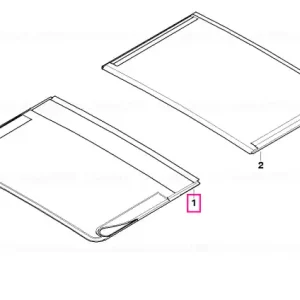 Super ofertă Supended headliner, front CARAMEL - BMW