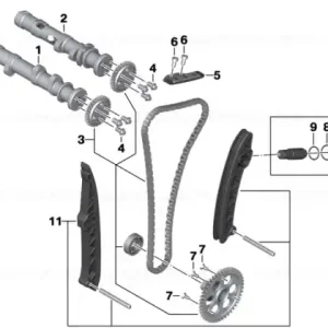 Super ofertă Set, chain tensioner - BMW Motorrad