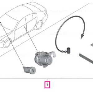 Set sistem încuiere codificat LL - BMW Reducere specială