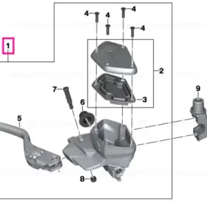 Disponibil imediat Pârghie frână de mână - BMW Motorrad
