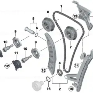 Retur ușor Slide rail - BMW