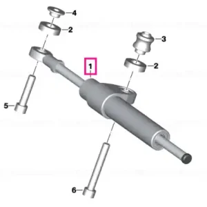 Steering damper - BMW Motorrad Retur gratuit