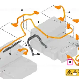 Chilipir HV battery, negative cable - BMW