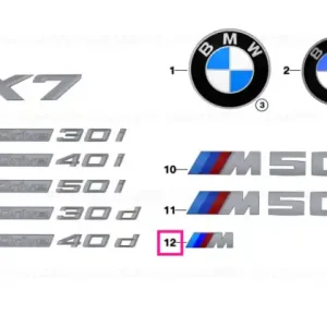Retur ușor Emblem -M- - BMW