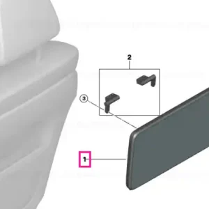 Rear compartment monitor 10,2" TOUCH - BMW Cel mai bun preț