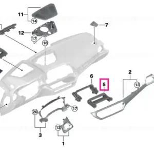 Reducere extra Adapter frame - BMW