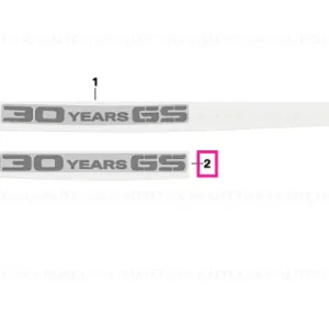 Reducere extra Lettering, right 30 JAHRE GS - BMW Motorrad