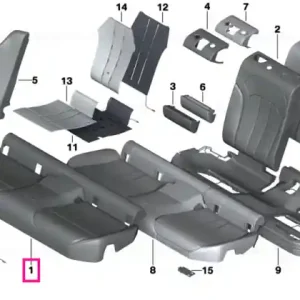 Reducere extra Husă scaun piele ELF.WEISS - BMW