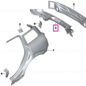 Interior tail trim - BMW - Mini Cumpărături sigure