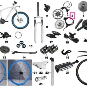 BMW brake set Shimano Disc BR-M395 180mm BLACK Preferatul clienților