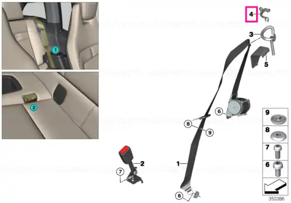Discount Ghid curea stânga - BMW