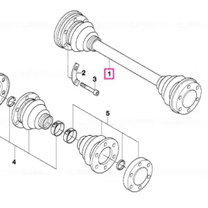 Vezi acum Exchange output shaft - BMW