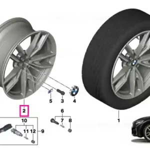Discount Disc wheel light alloy Cerium grey 8,5JX19   ET:40 - BMW