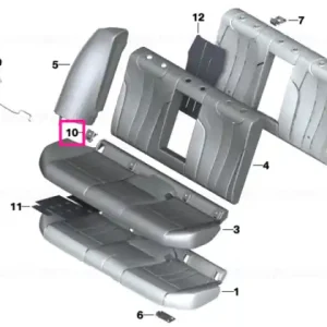 Calitate înaltă Husă Isofix COGNAC - BMW