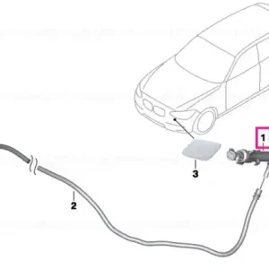 Telescoping nozzle, left - BMW Cumpără acum