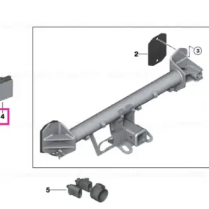 Control unit, trailer tow hitch - BMW Vezi acum