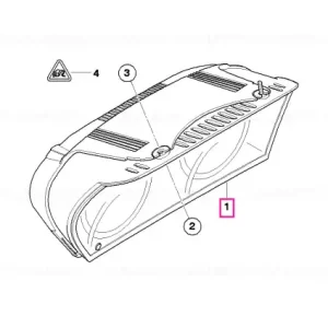 Reducere de preț Instruments combination uncoded KM/H - BMW