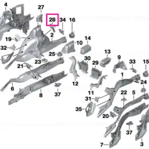 Suport distribuitor B+ - BMW Nu rata